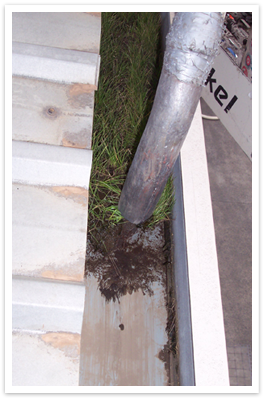 Why clean your gutters and downpipes?